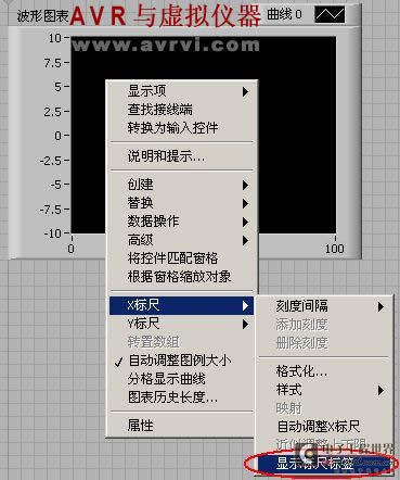 LabVIEW——波形显示控件 \