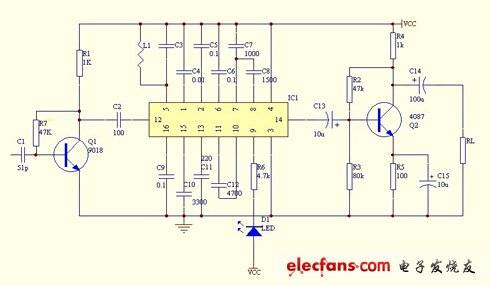 蓝牙耳机电路原理图_耳机分频器 电路_蓝牙卡电路原理图