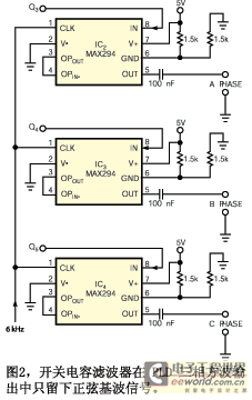 使用pld的三相正弦波电压发生器的电路设计