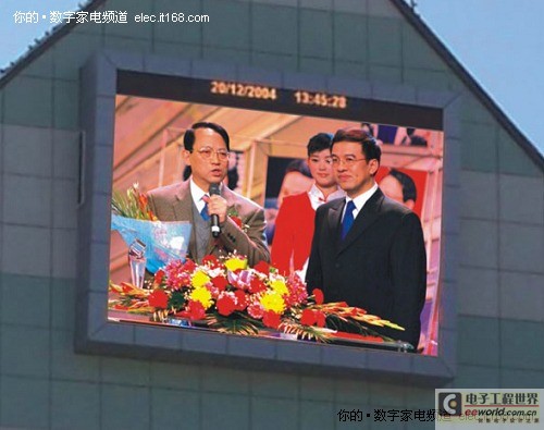 户外大型led显示屏
