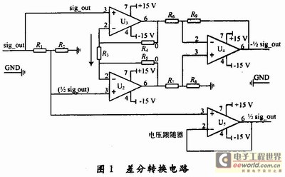 差分转换电路