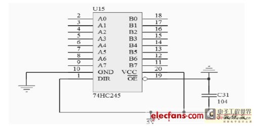 74hc245驱动电路