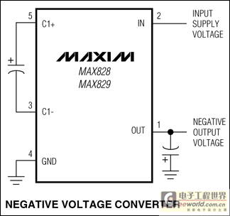 MAX828,MAX829:典型工作电路 MAX828,MAX829:典型工作电路