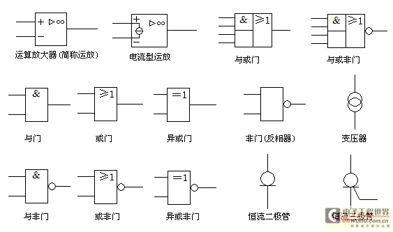 电工电路图符号大全