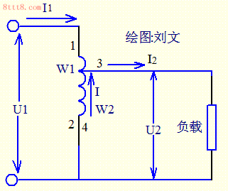 自耦变压器的工作原理